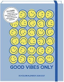 Schülerkalender 2026 / 2027 Good Vibes Only