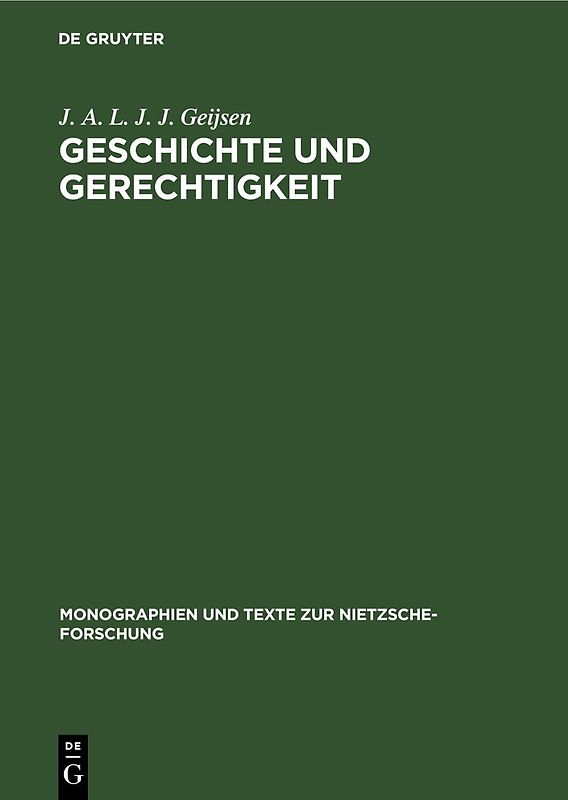 Geschichte und Gerechtigkeit
