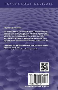 The Science of Living (Psychology Revivals)