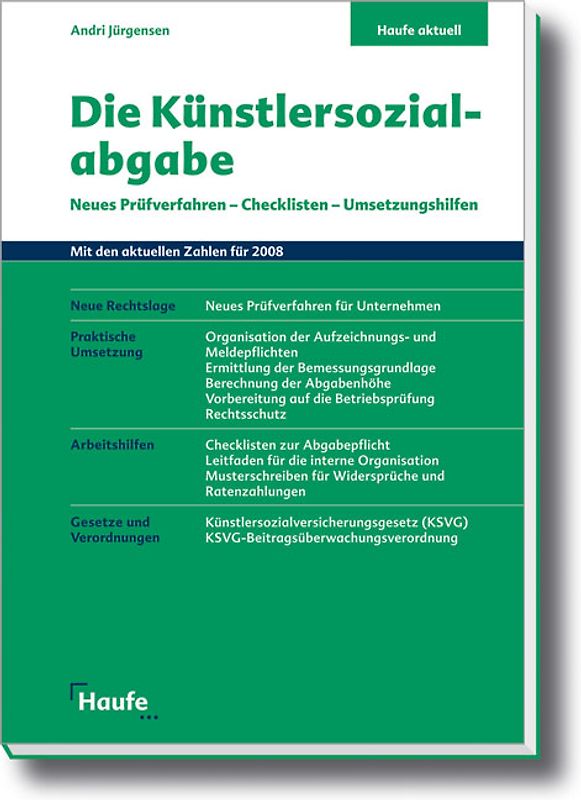 Die Künstlersozialabgabe