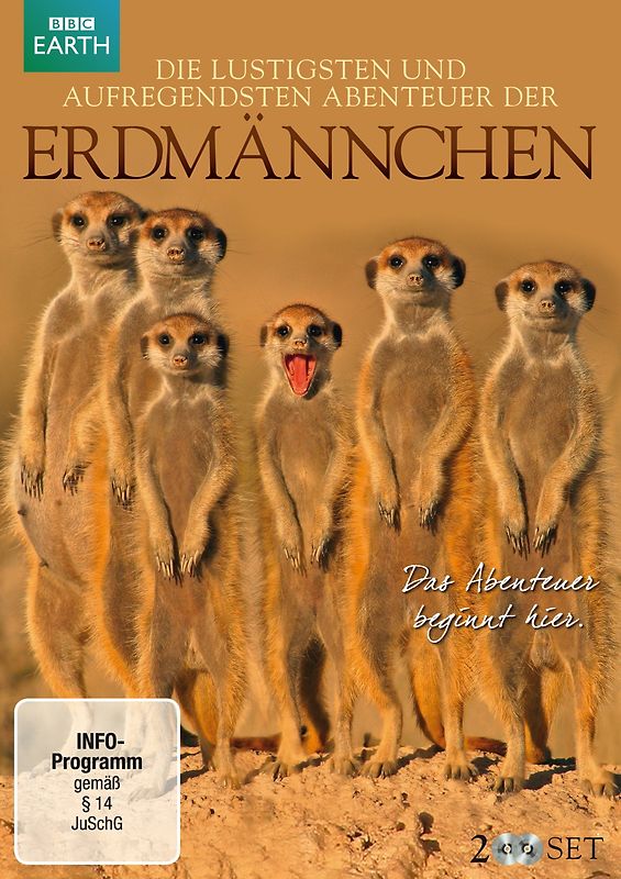 Erdmännchen - Die lustigsten und aufregendsten Abenteuer [2 Discs] DVD