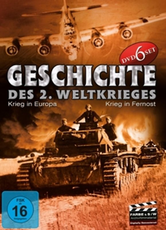 Geschichte des 2. Weltkrieges [6 DVDs] DVD