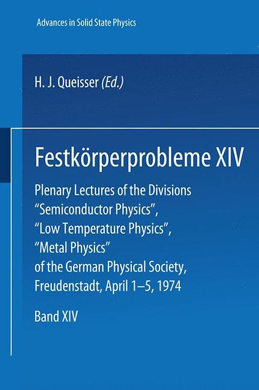 Festkörperprobleme 14