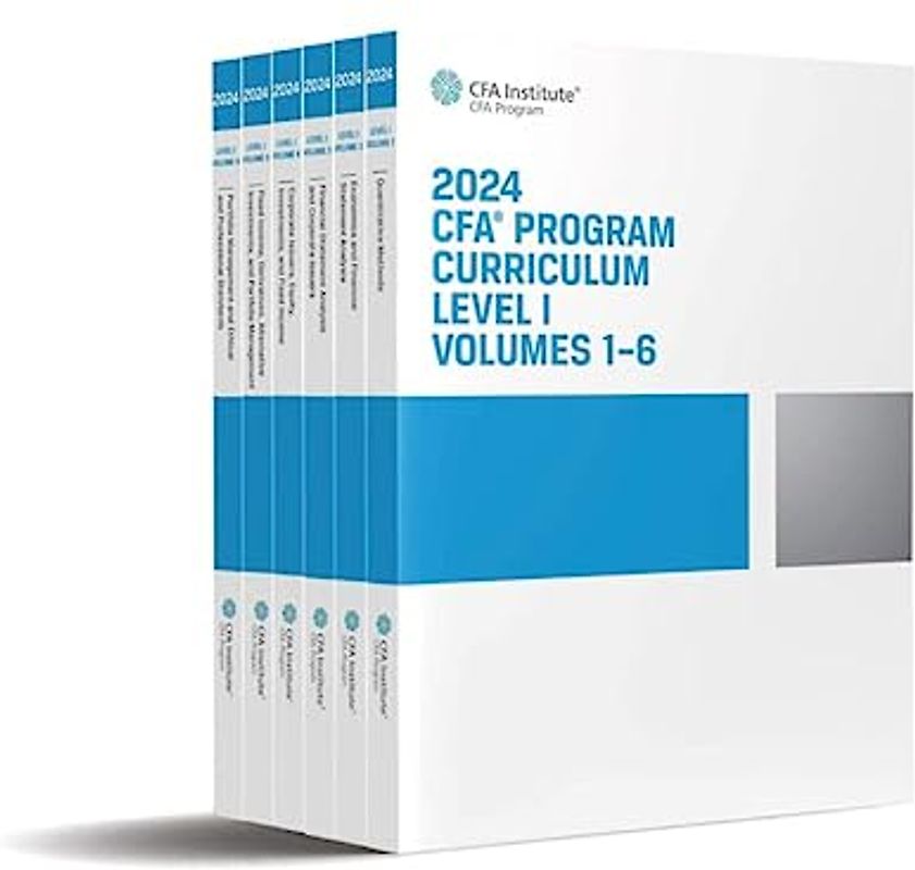 2024 CFA Program Curriculum Level I Box Set
