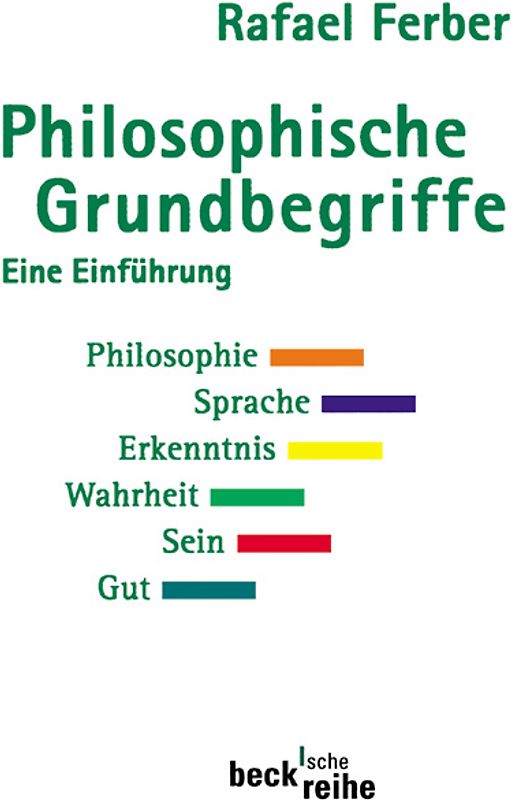 Philosophische Grundbegriffe 1