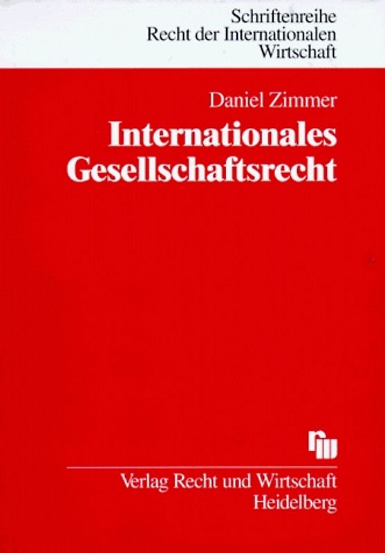 Internationales Gesellschaftsrecht