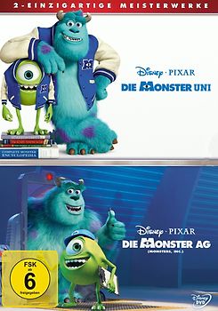 Die Monster Uni / Die Monster AG [2 DVDs] DVD