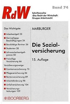 Die Sozialversicherung