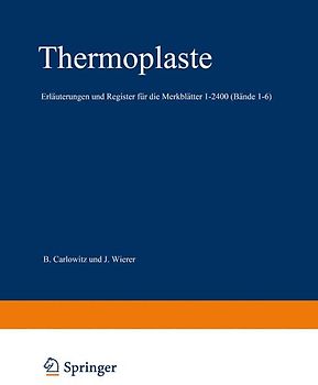 Erläuterungen und Register für die Merkblätter 1-2400 (Bd. 1-6), mit Ordner