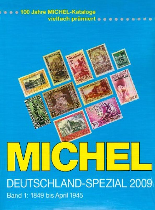 MICHEL-Deutschland-Spezial-Katalog 2009, Band 1 in Farbe