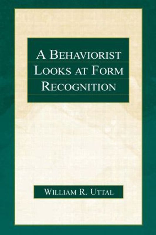 A Behaviorist Looks at Form Recognition