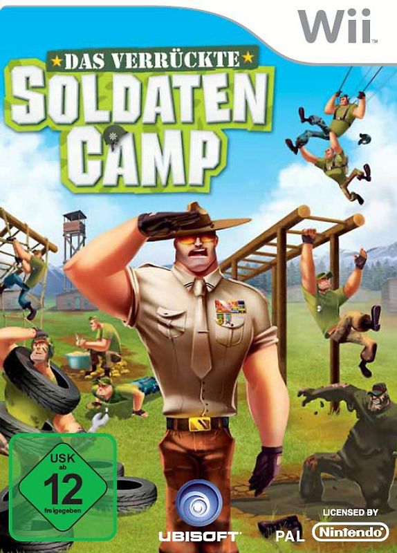 Das verrückte Soldaten-Camp Nintendo Wii