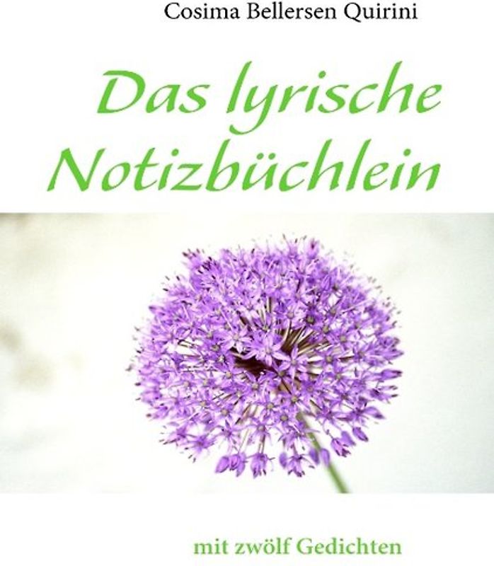Das lyrische Notizbüchlein