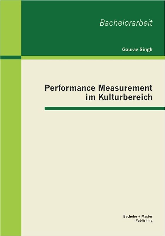 Performance Measurement im Kulturbereich
