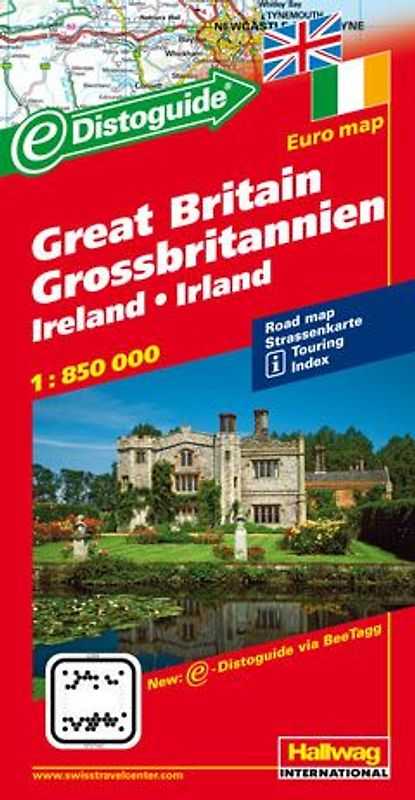 Grossbritannien / Irland Strassenkarten 1:850 000