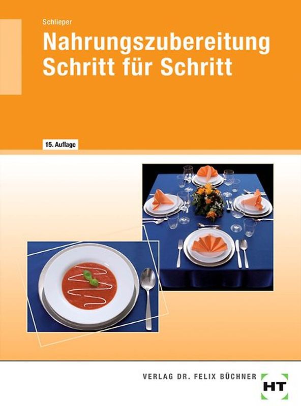 Nahrungszubereitung Schritt für Schritt