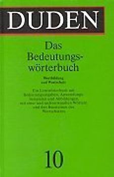 Bedeutungswörterbuch