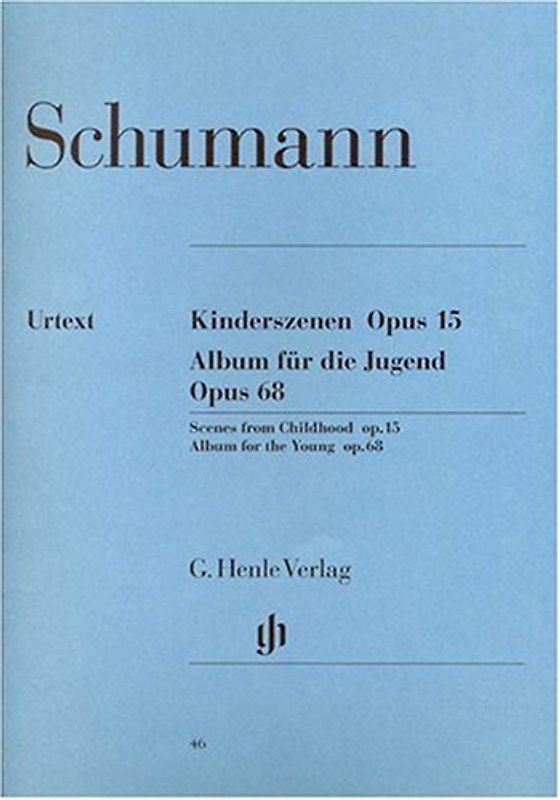 Album für die Jugend op. 68 und Kinderszenen op. 15. Klavier - Robert Schumann