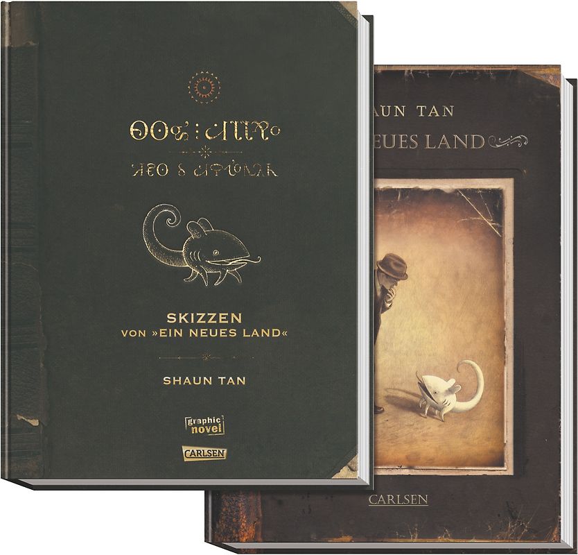 Ein neues Land - erweiterte Ausgabe mit Skizzenbuch im Schuber