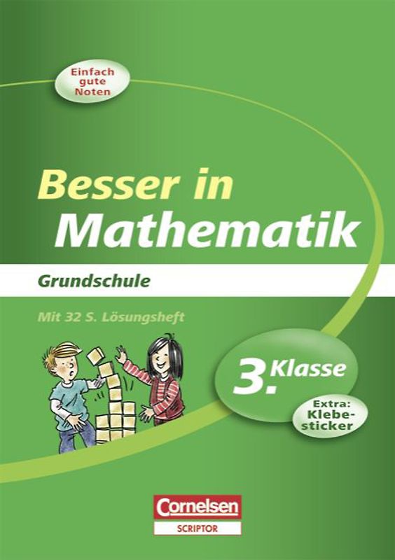 Besser in der Grundschule - Mathematik / 3. Schuljahr - Übungsbuch mit separatem Lösungsheft (32 S.)