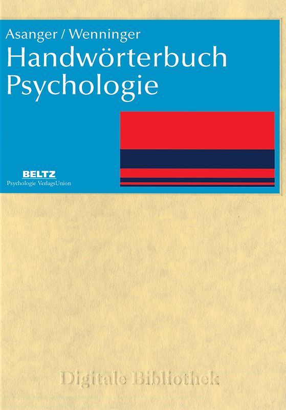 Digitale Bibliothek 23: Handwörterbuch Psychologie MacOS