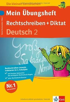 Mein Übungsheft Rechtschreiben + Diktat Deutsch 2