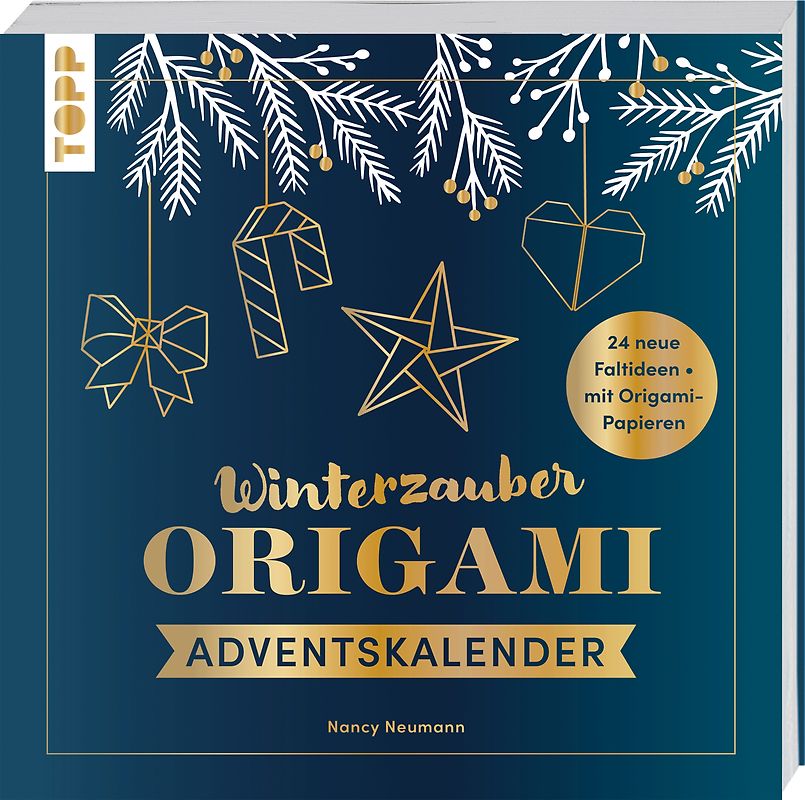 Winterzauber. Origami-Adventskalender.