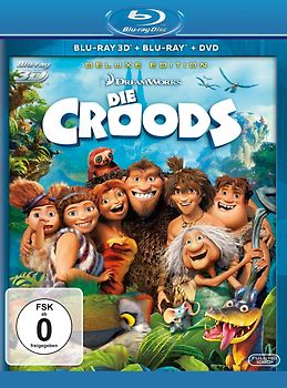 Die Croods-Deluxe Edition 3D (Blu-ray 3D+... Blu-ray Disc