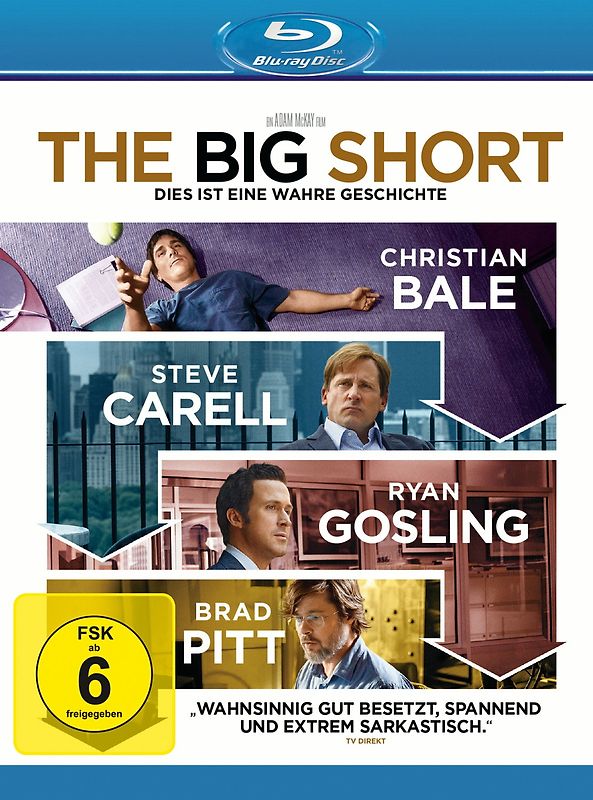 The Big Short Blu-ray Disc