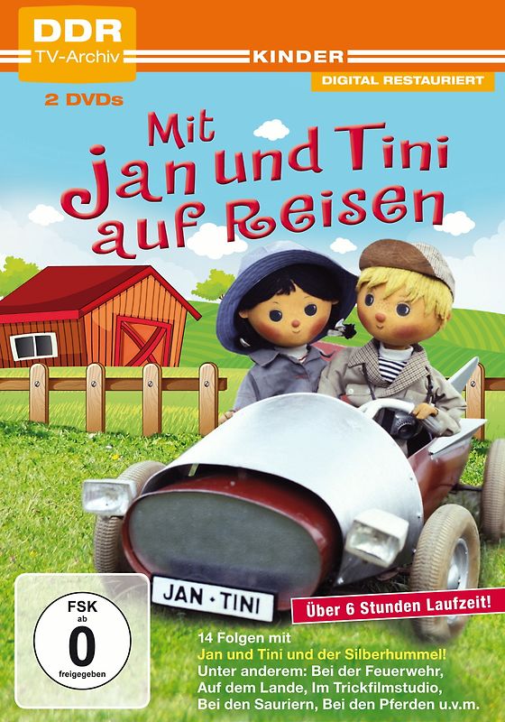Mit Jan und Tini auf Reisen (DDR TV-Archiv) [2 DVDs] DVD