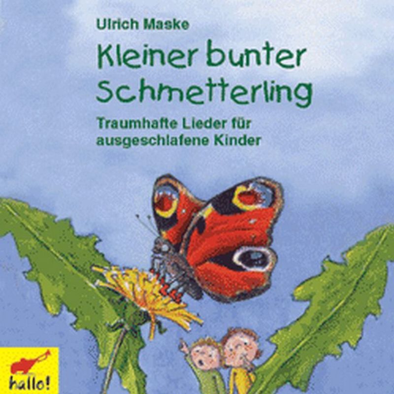 Kleiner bunter Schmetterling
