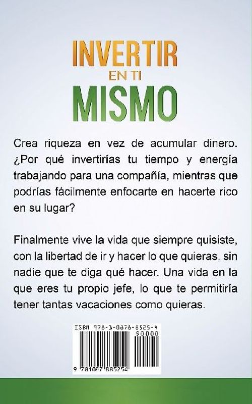 Invertir En Ti Mismo