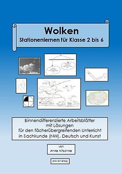 Wolken Stationenlernen für Klasse 2 bis 6