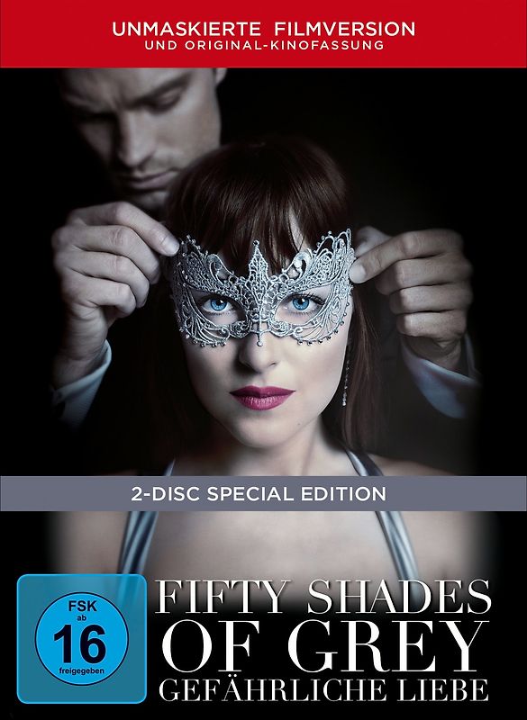Fifty Shades of Grey - Gefährliche Liebe [Unmaskierte Filmversion, Special Edition, 2 DVDs, Exklusivprodukt] DVD