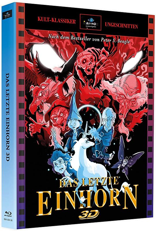Das letzte Einhorn 3D [Limited Mediabook Edition, Cover Astro, 2 Discs] 3D Blu-ray Disc