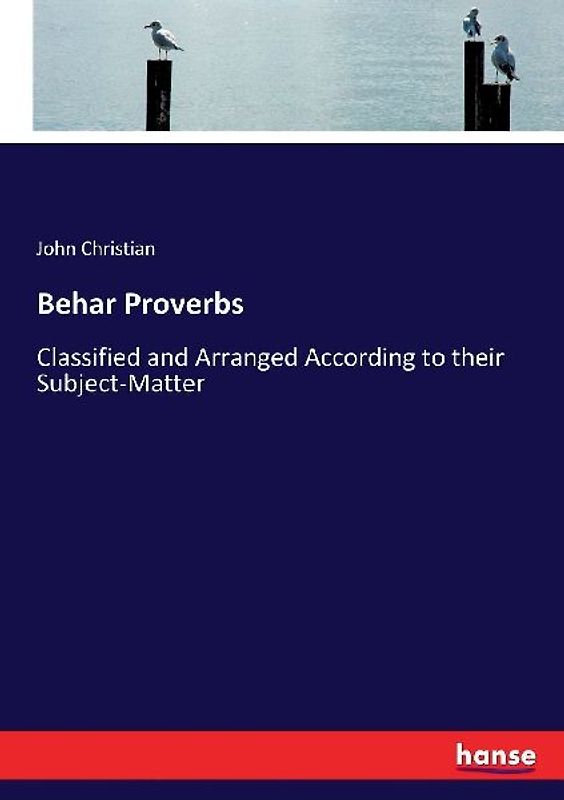 Behar Proverbs
