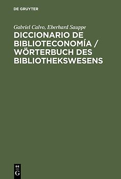 Diccionario de Biblioteconomía