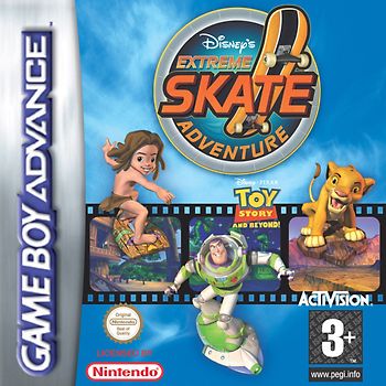 Disneys Extreme Skate Adventure Nintendo Game Boy Advance