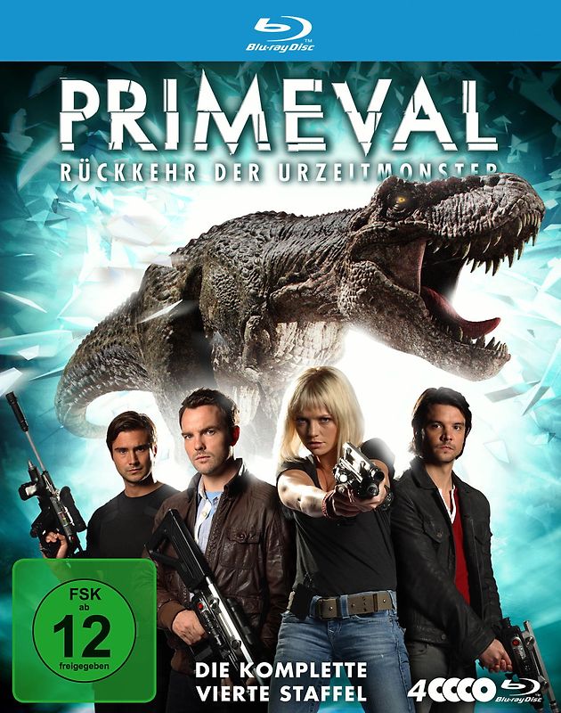 Primeval: Rückkehr der Urzeitmonster - Die komplette 4. Staffel Blu-ray Disc