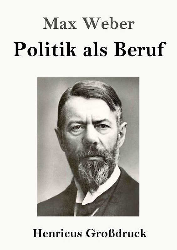 Politik als Beruf (Großdruck)