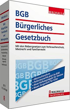 BGB - Bürgerliches Gesetzbuch Ausgabe 2013