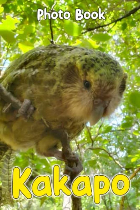 Kakapo Photo Book: Amazing Animal Colorful Photos For All Ages To Relieve Stress And Get Creative