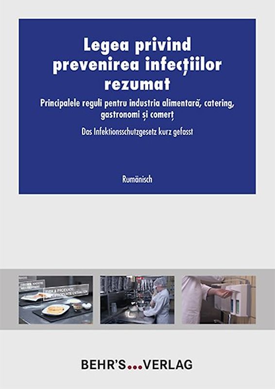 Das Infektionsschutzgesetz kurz gefasst - rumänisch