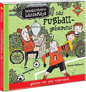 Detektivbüro LasseMaja. Das Fußballgeheimnis. Sprecher: Jens Wawrczeck. 1 CD. Laufzeit ca. 50 Min.