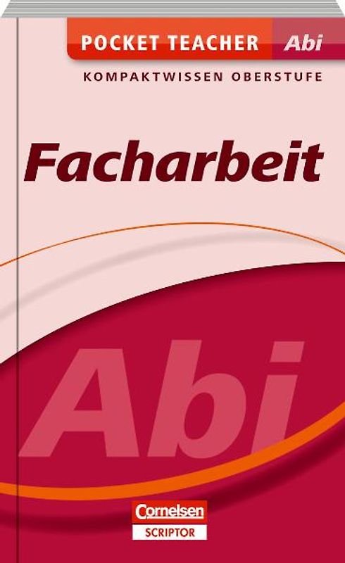 Pocket Teacher Abi Facharbeit
