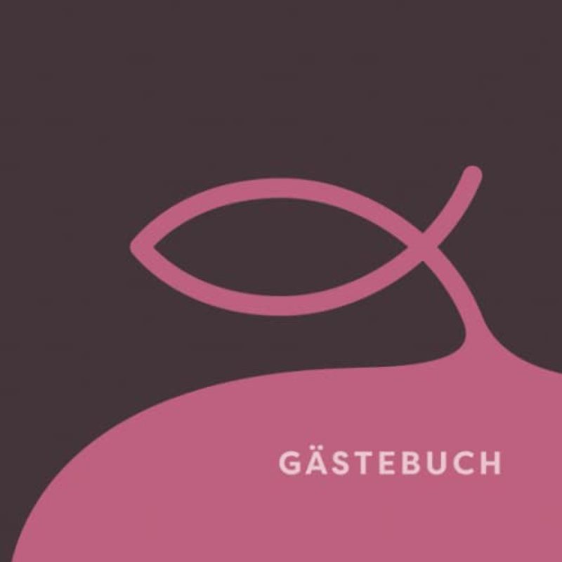 Gästebuch: Für die Kommunion · Taufe · Konfirmation · Erinnerungsalbum für handgeschriebene Glückwünsche · Rosa Design passend für Mädchen
