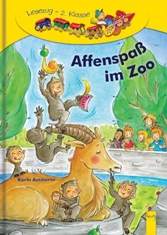 LESEZUG/2. Klasse: Affenspaß im Zoo