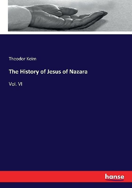 The History of Jesus of Nazara