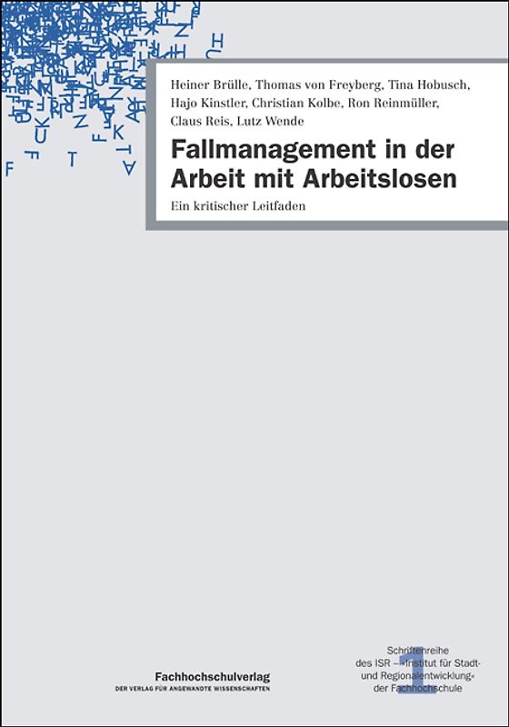 Fallmanagement in der Arbeit mit Arbeitslosen