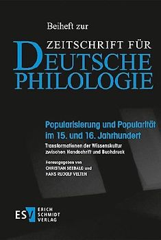 Popularisierung und Popularität im 15. und 16. Jahrhundert